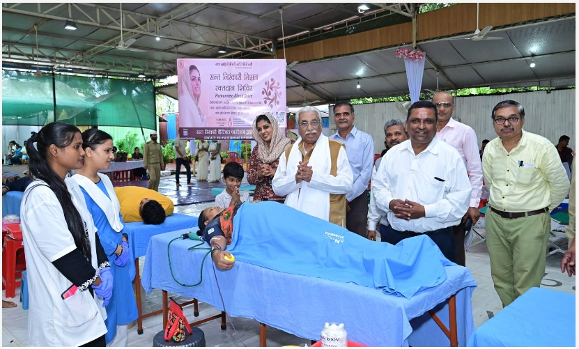 संत निरंकारी मिशन द्वारा रुपीनगर (पुणे) येथे रक्तदान शिबिर उत्साहात संपन्न….