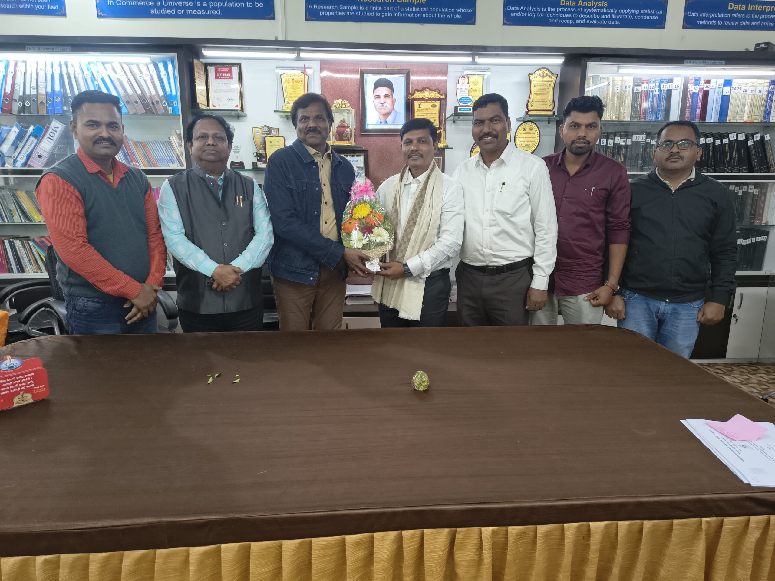 प्रा. सचिन कसबे यांना अर्थशास्त्र विषयातील पीएच.डी. पदवी प्राप्त….